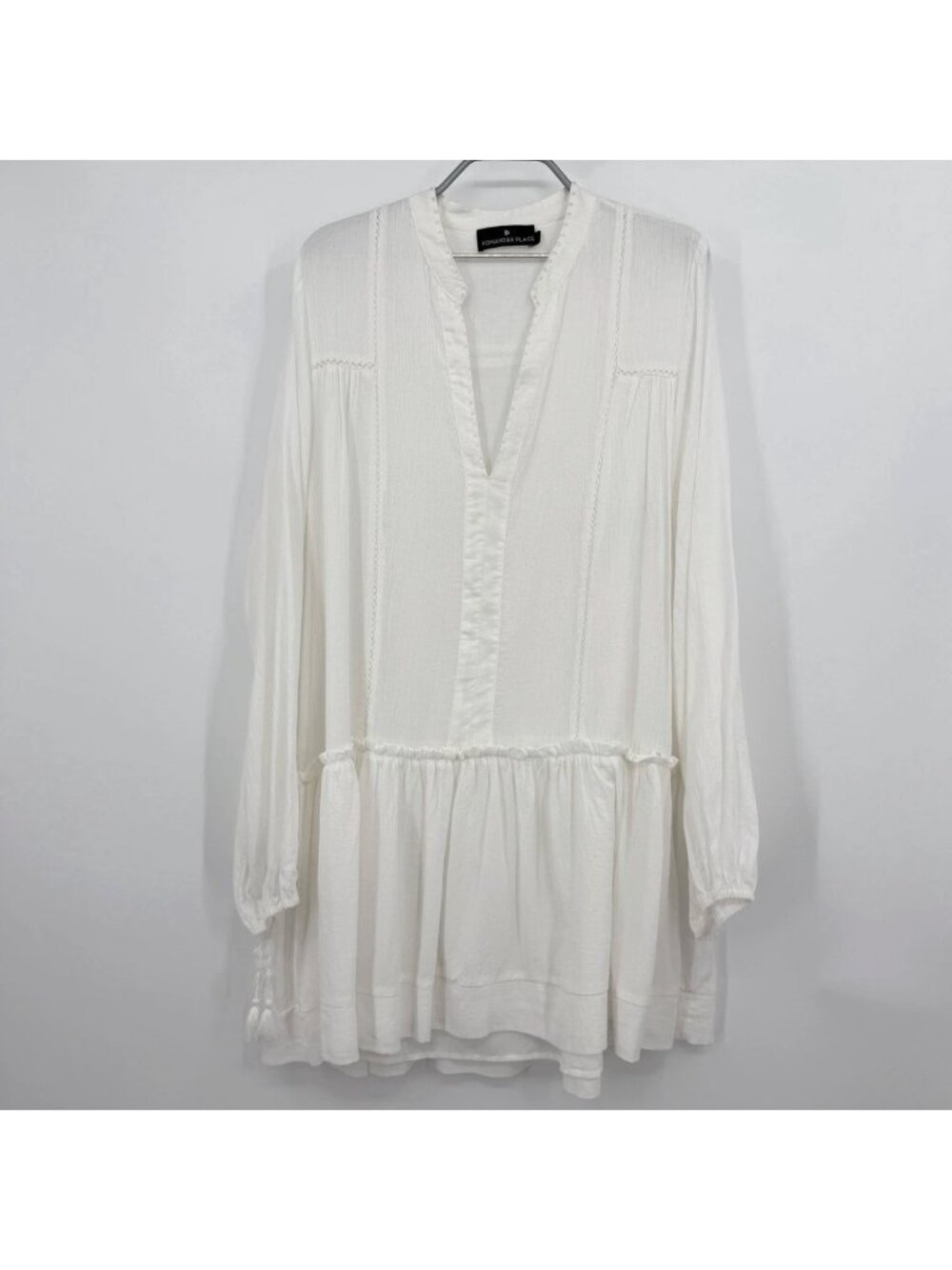 Pomander Place by Tuckernuck White Ophelia Dress size XL Swim Cover-up NWOT *